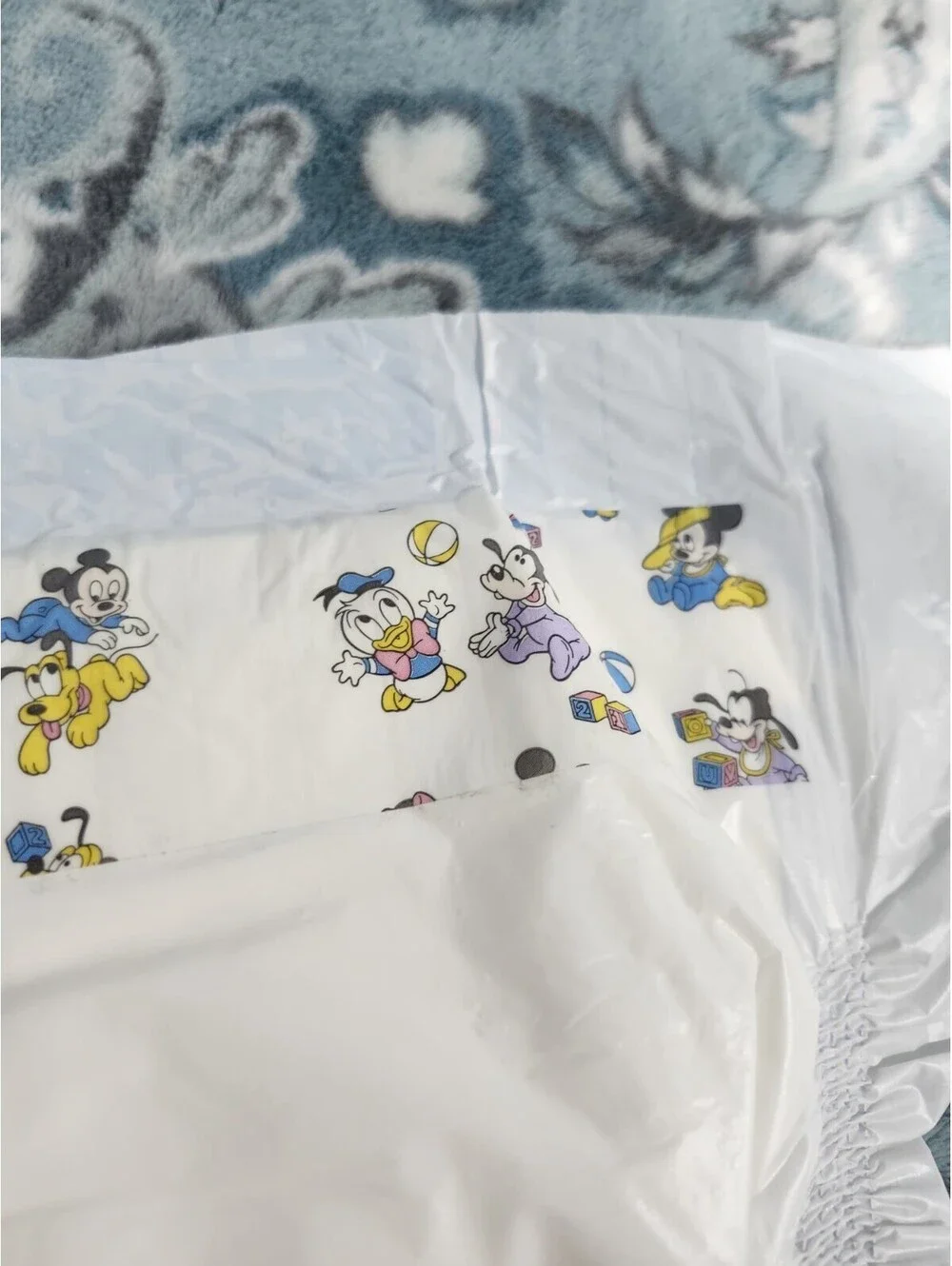 Vintage Very Rare 1985 Disney Mickey Mouse Babys Diaper New